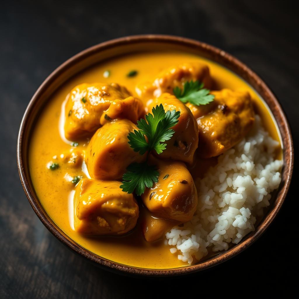 Kleines Curry Poulet